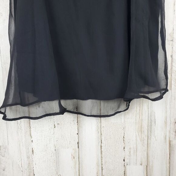 American Eagle Outfitters Beaded Tank Top Black Small - Picture 9 of 10